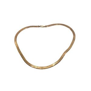 Vintage Sterling Silver 925 20” Gold Tone Chain